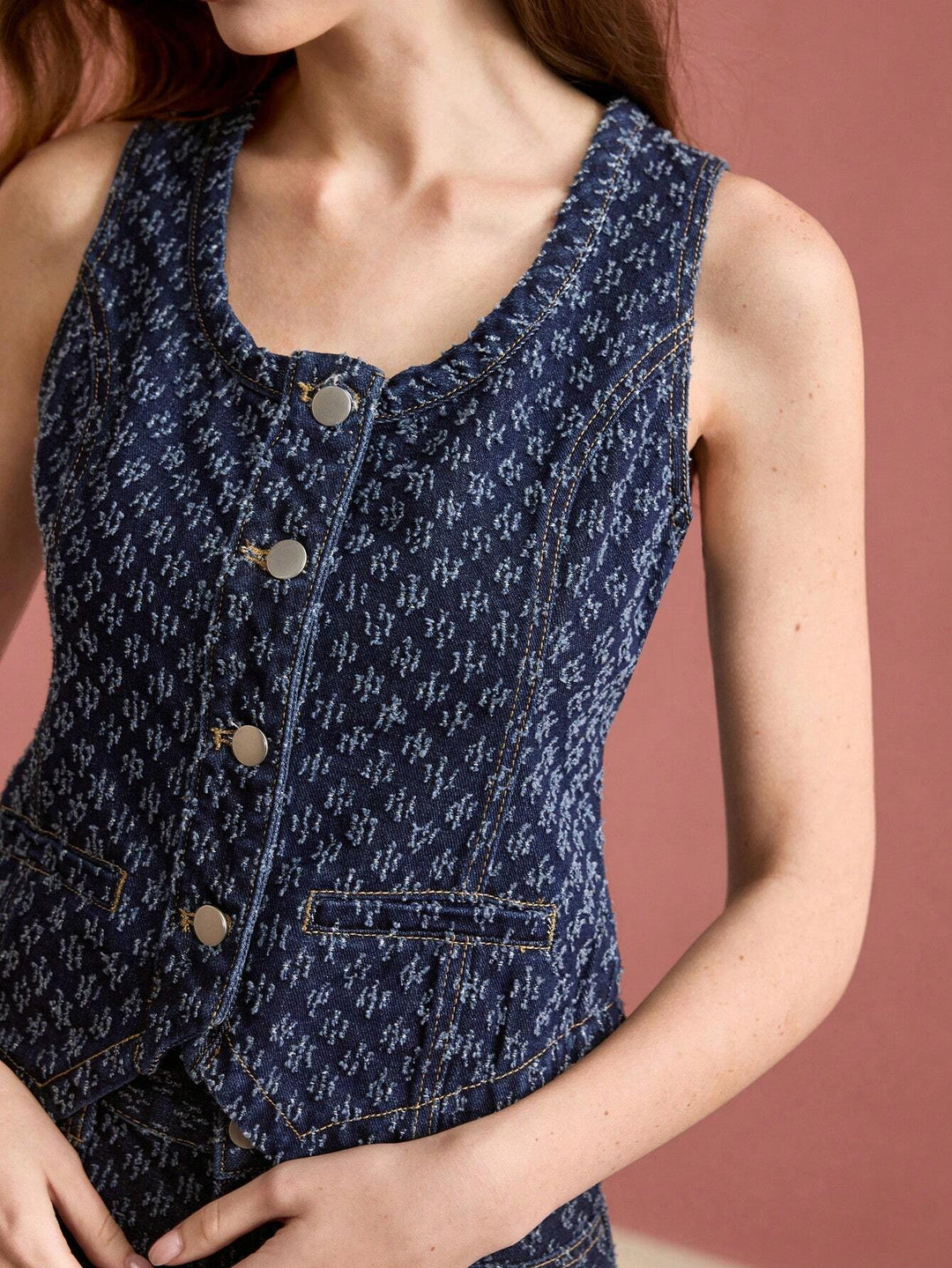 Top MOTF by Shein, albastru