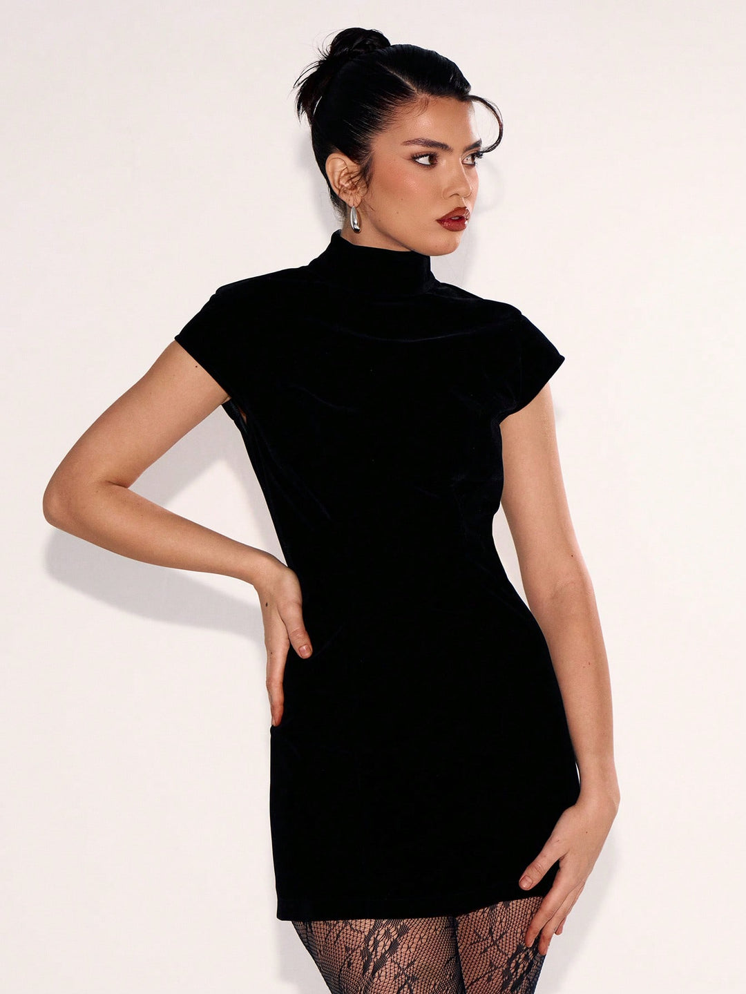 Rochie mini SHEIN, negru