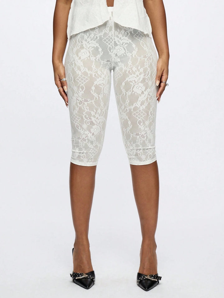 SHEIN leggings, fehér
