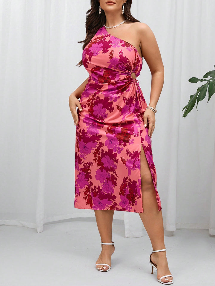 Rochie maxi SHEIN, mix culori