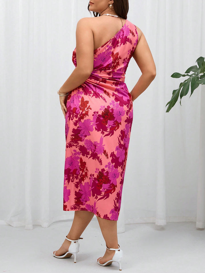 Rochie maxi SHEIN, mix culori