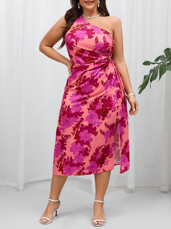 Rochie maxi SHEIN, mix culori