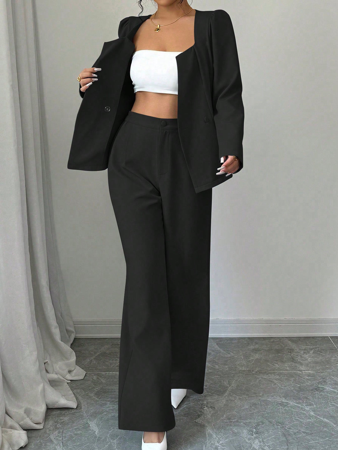 Compleu SHEIN, negru