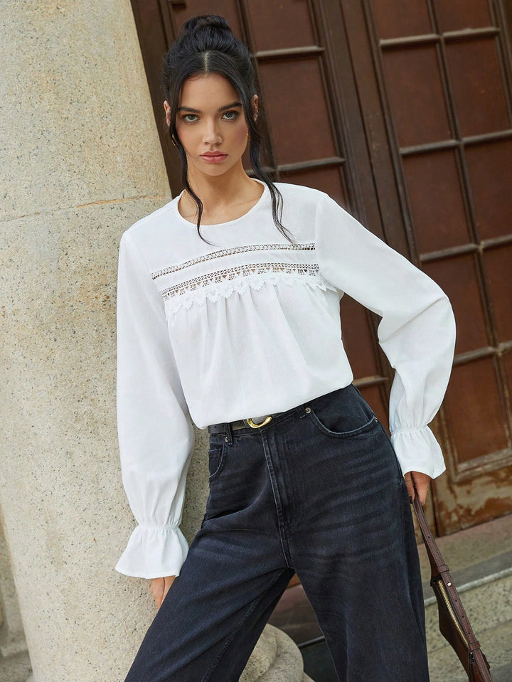 Bluza SHEIN, alb