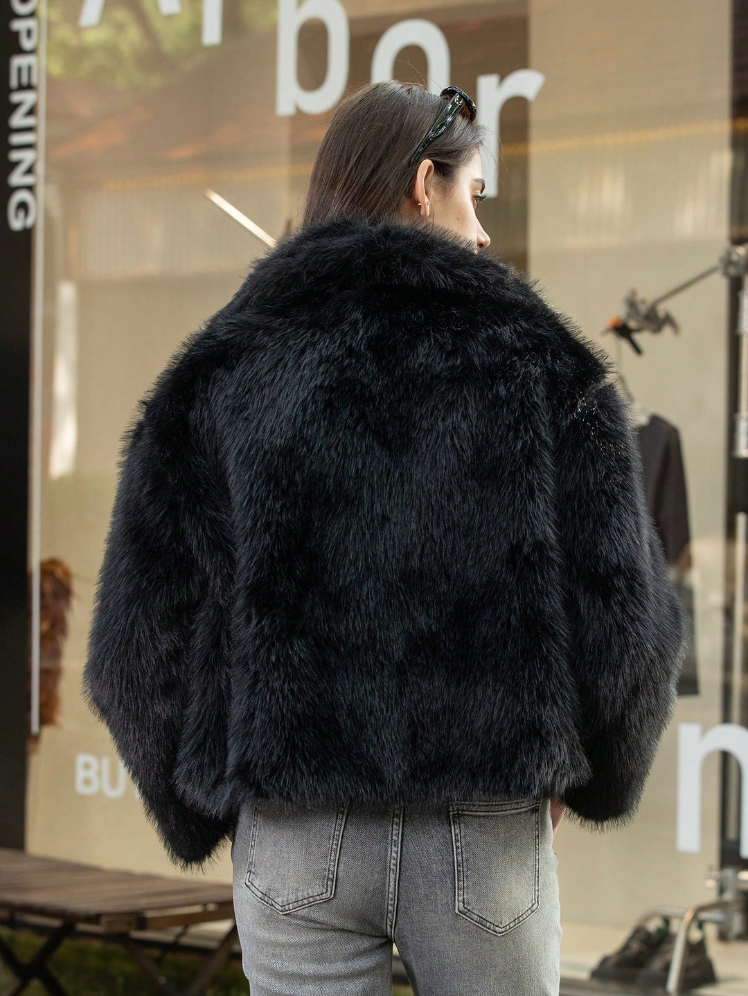 Palton SHEIN, negru