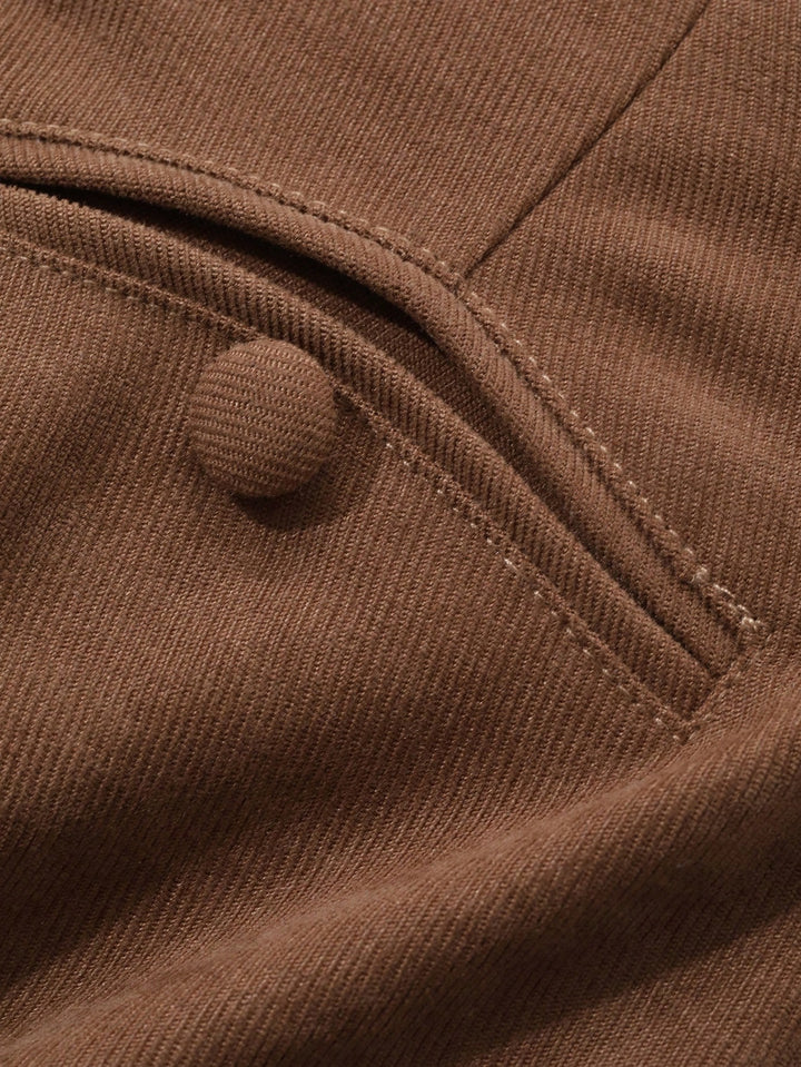 SHEIN miniszoknya, barna
