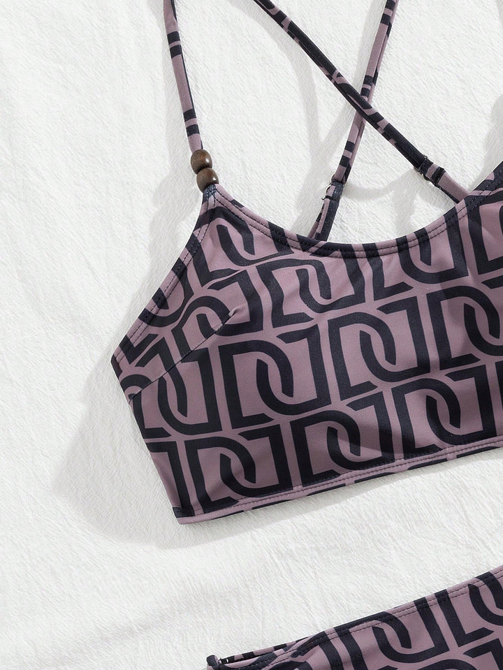 Set bikini SHEIN, mix culori