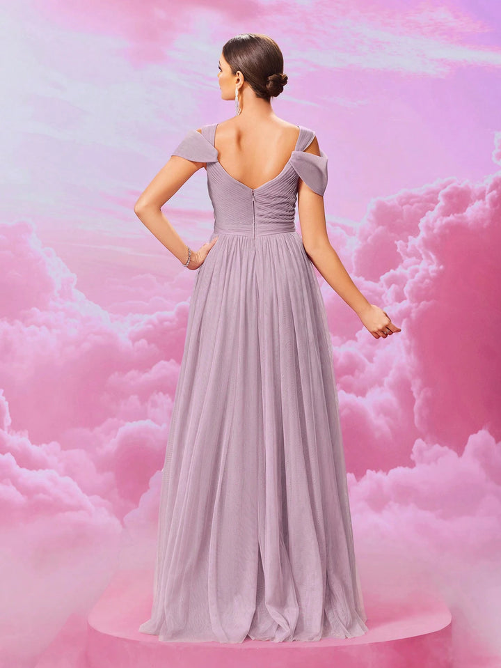 Rochie de ocazie SHEIN, mov