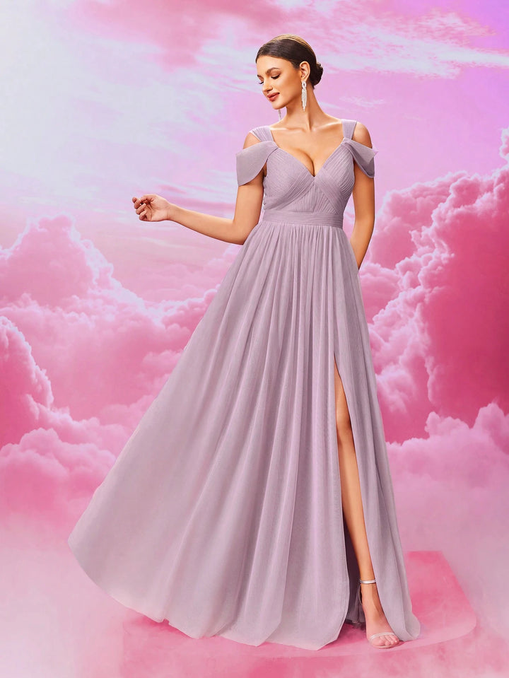 Rochie de ocazie SHEIN, mov