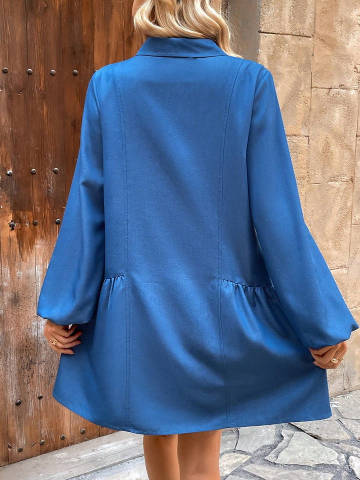 Rochie scurtă SHEIN, albastru
