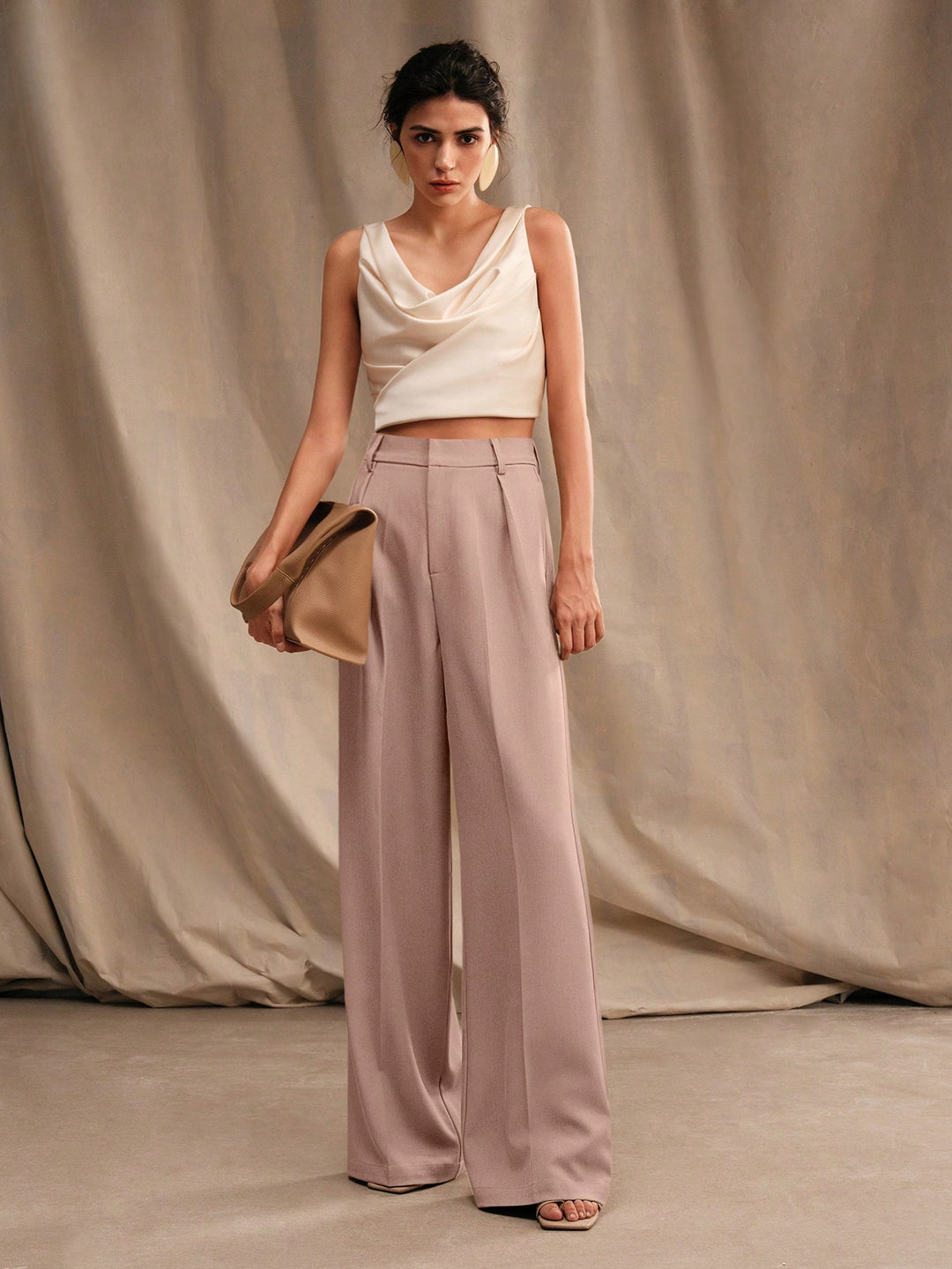 Pantalon SHEIN, roz