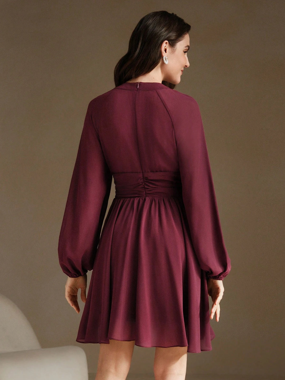 Rochie mini SHEIN, vișiniu