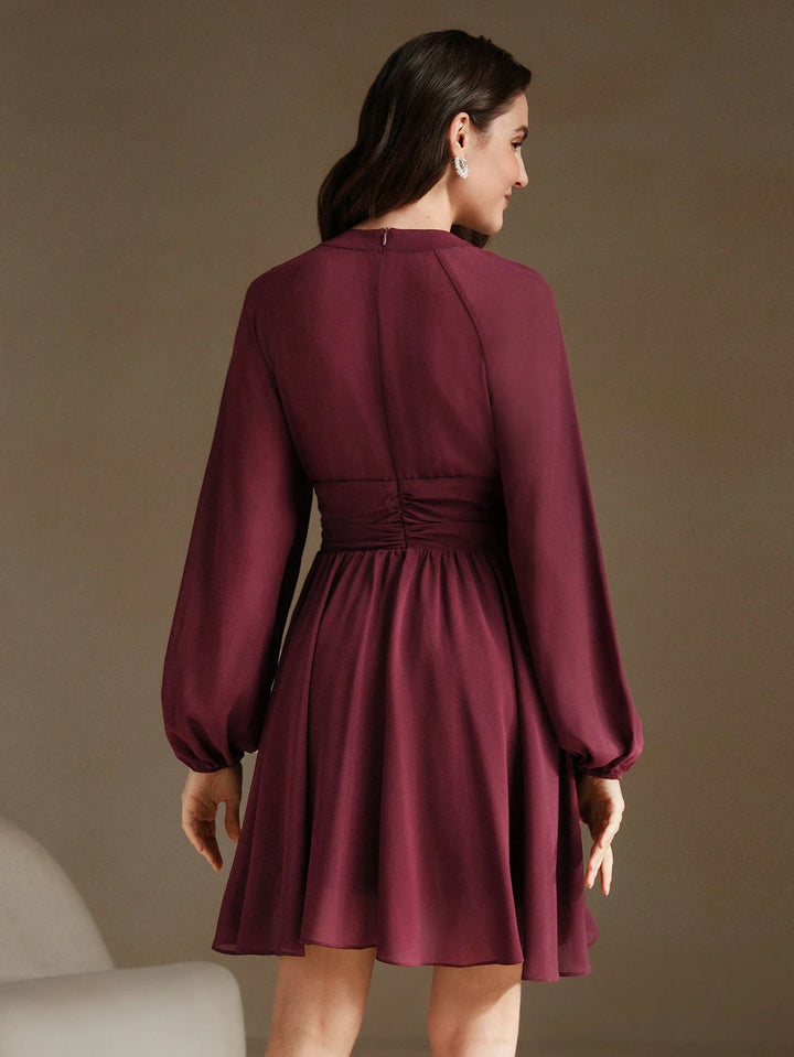 Rochie mini SHEIN, vișiniu