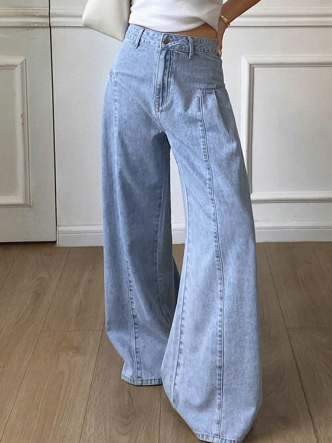 Jeans SHEIN, albastru
