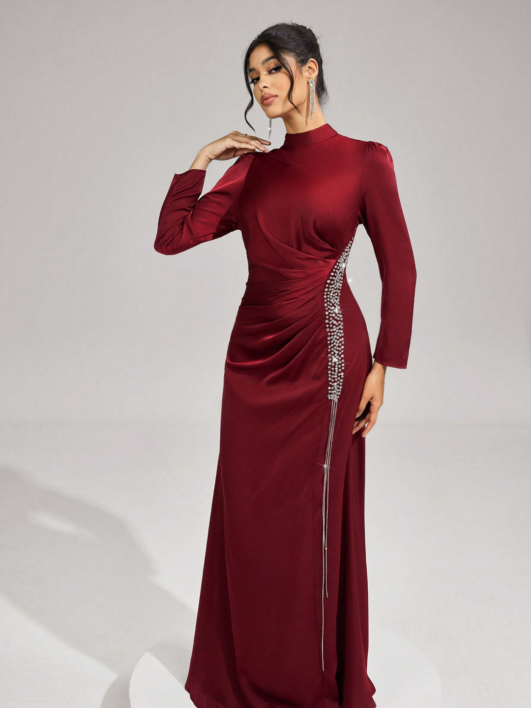 Rochie SHEIN, vișiniu
