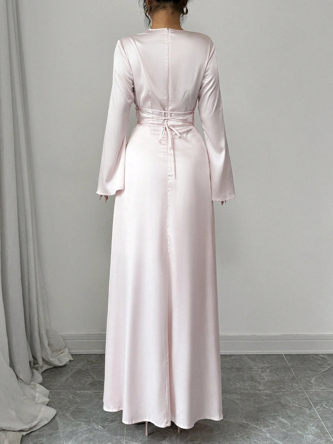 Rochie maxi Shein, roz