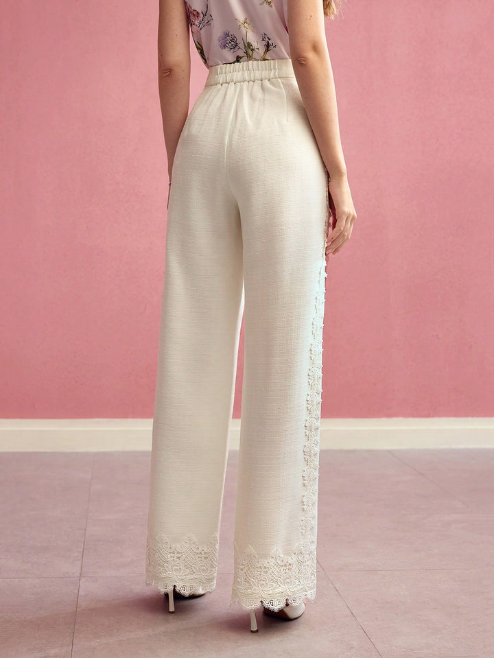 Pantaloni SHEIN, galben