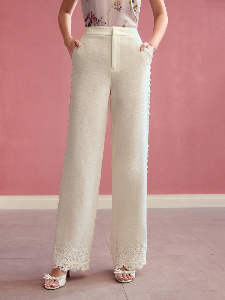 Pantaloni SHEIN, galben