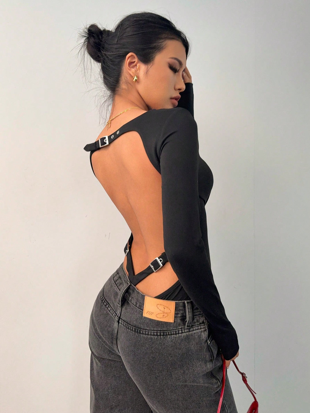 Body SHEIN, negru