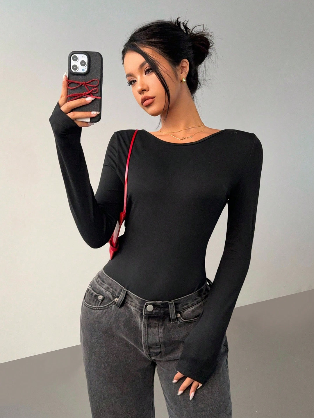 Body SHEIN, negru