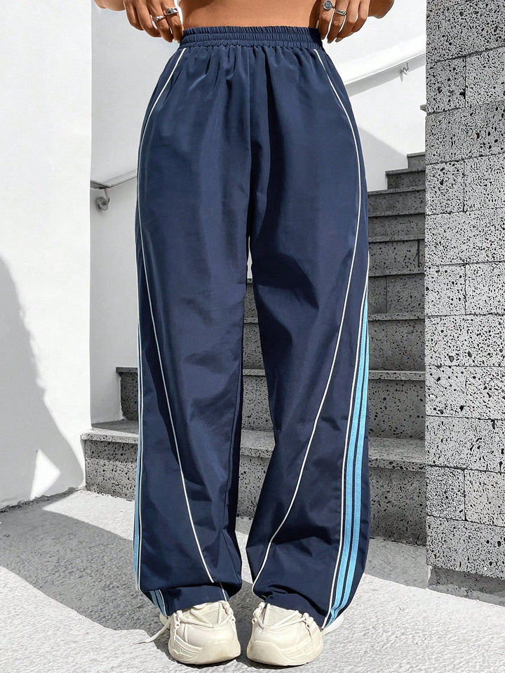 Pantaloni SHEIN, albastru