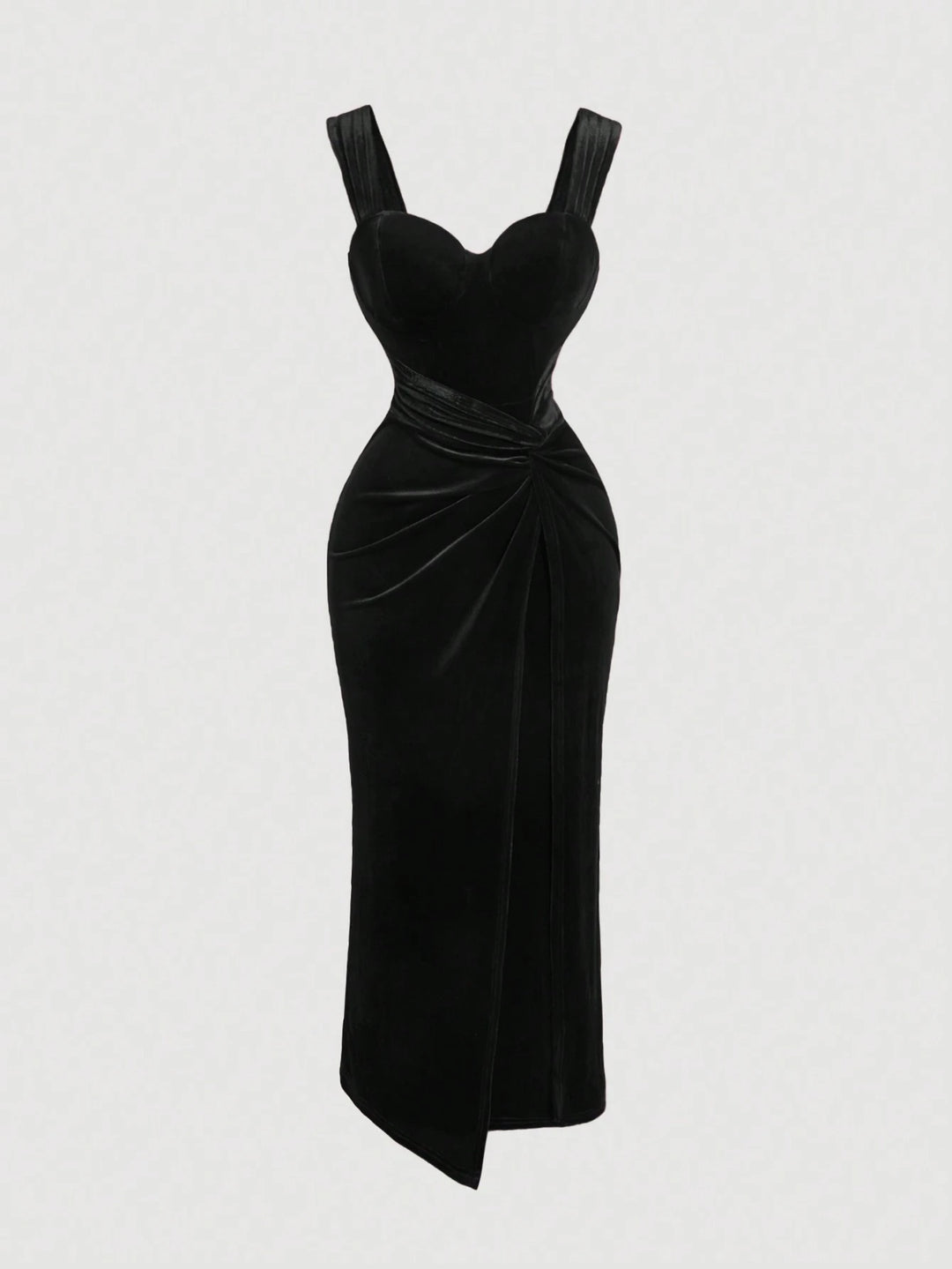 Rochie maxi SHEIN, negru