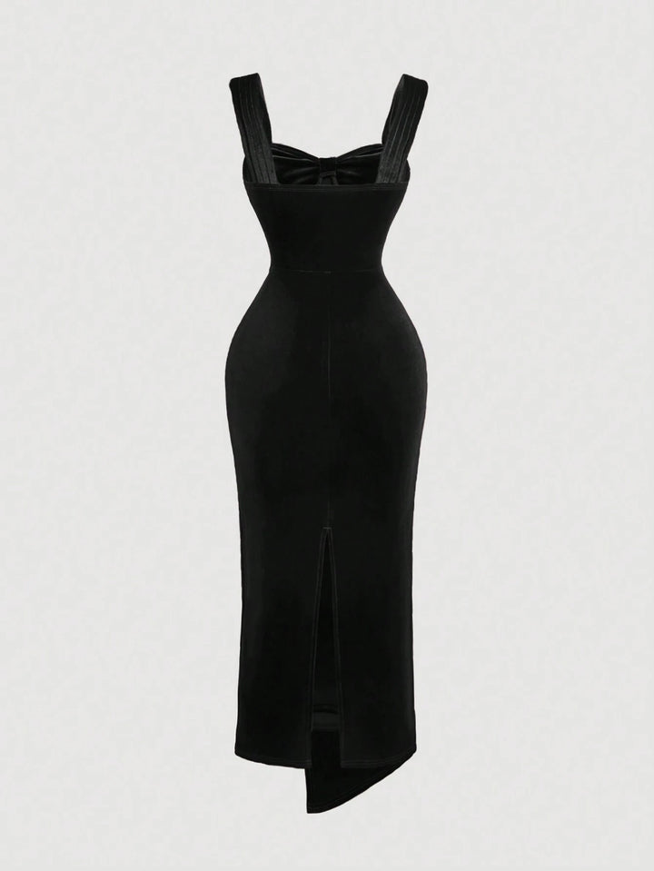 Rochie maxi SHEIN, negru