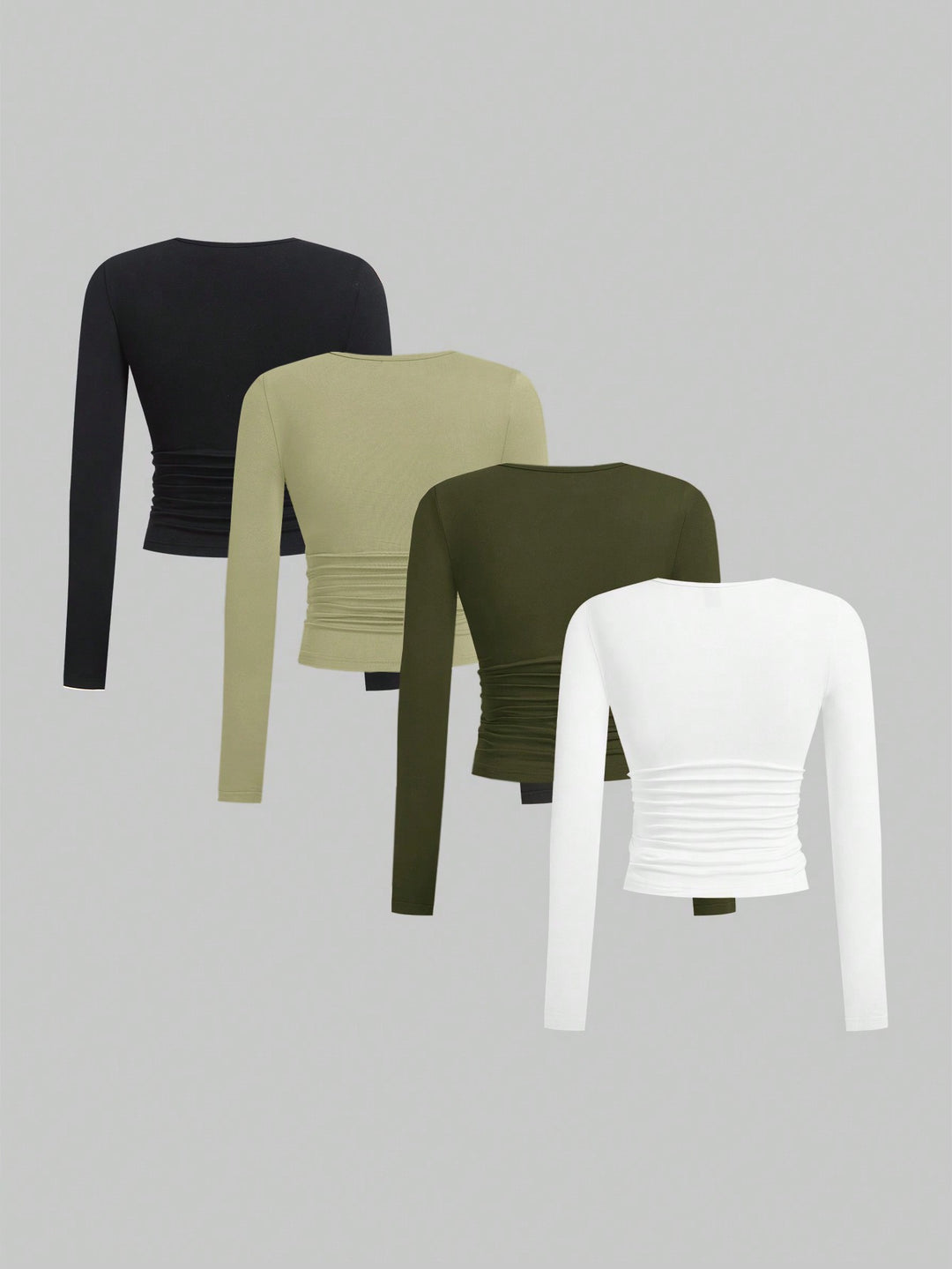 Tricou SHEIN, kaki