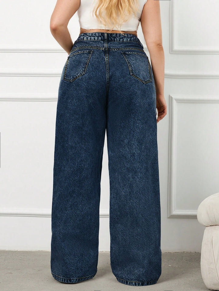 Jeans SHEIN, albastru