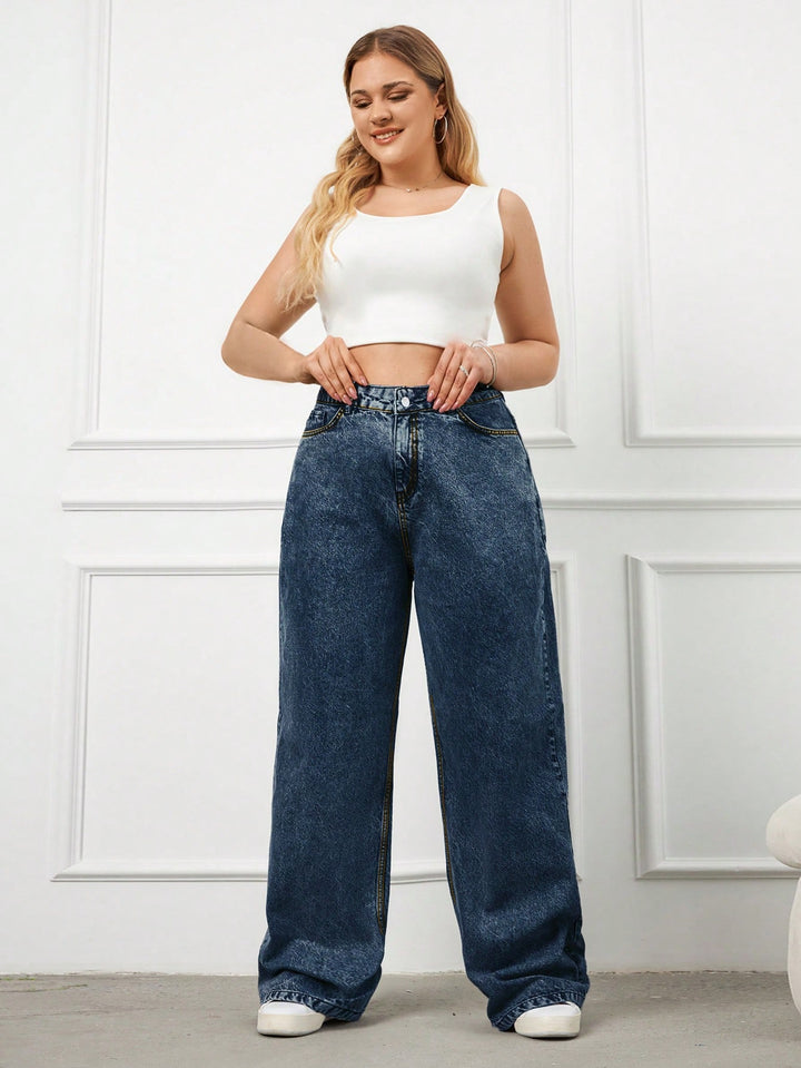 Jeans SHEIN, albastru