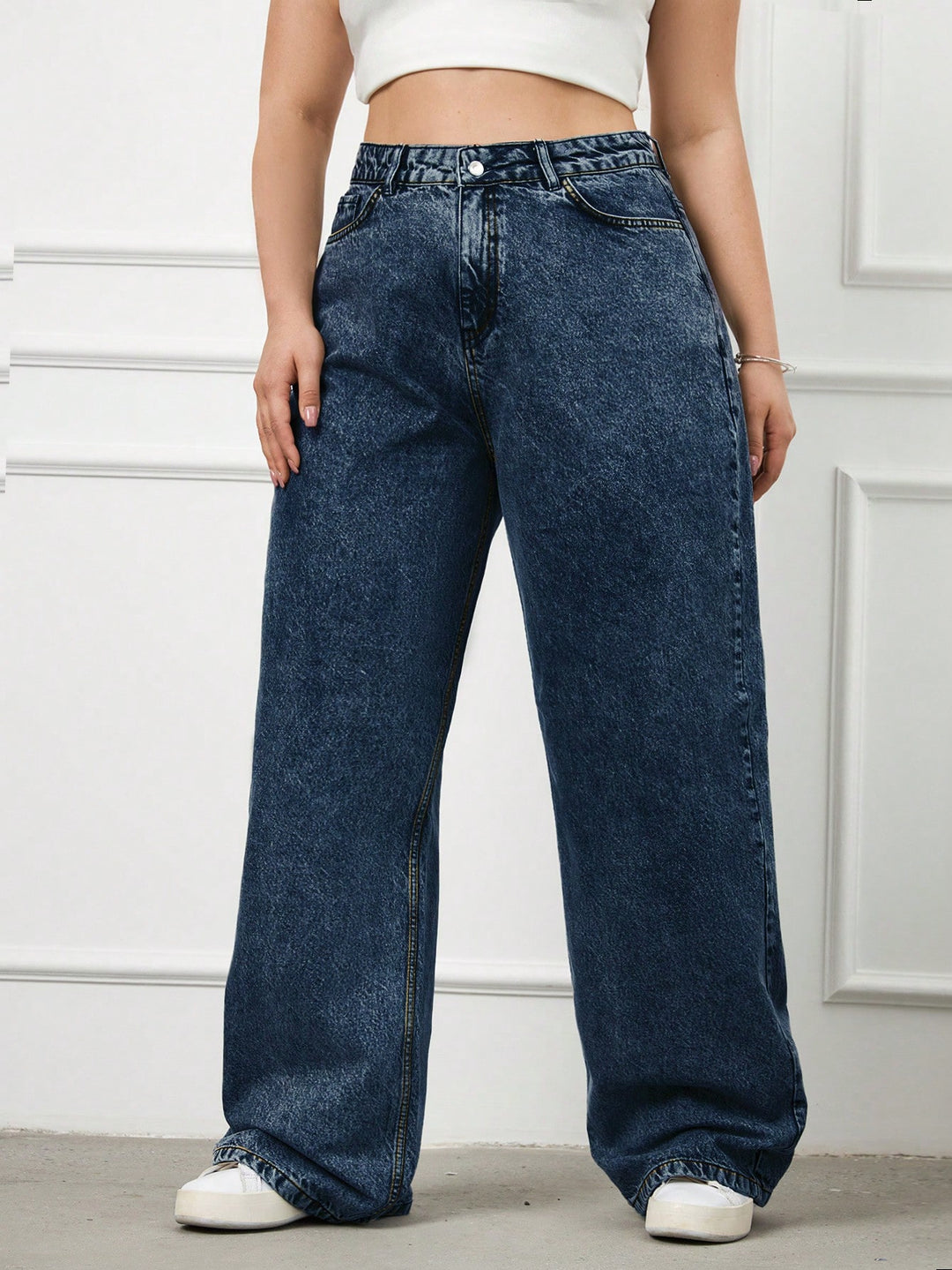 Jeans SHEIN, albastru