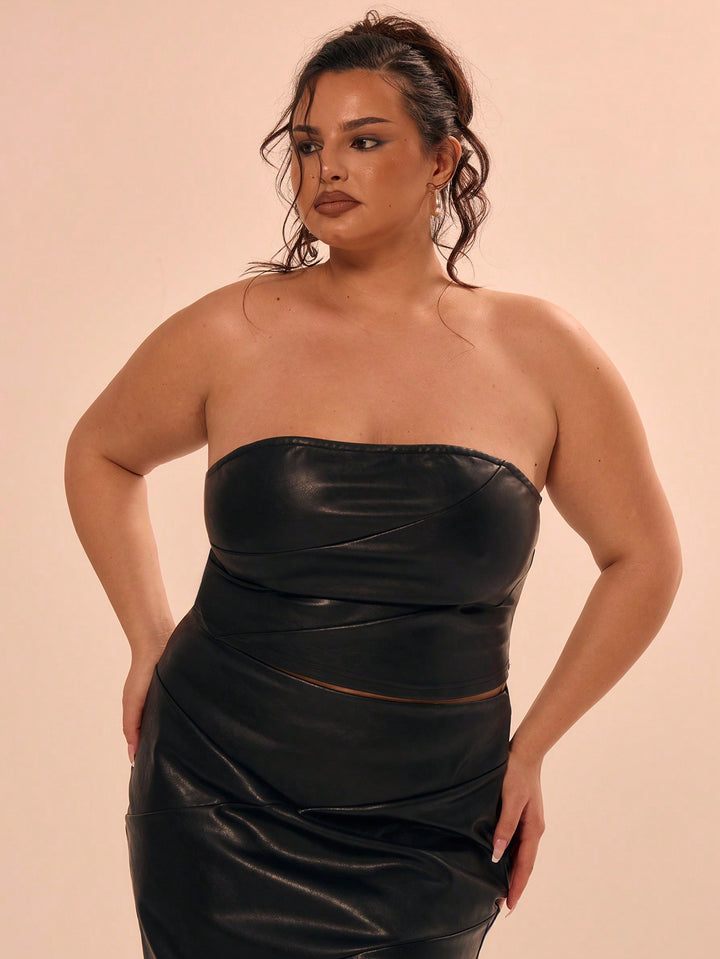 Top SHEIN, negru