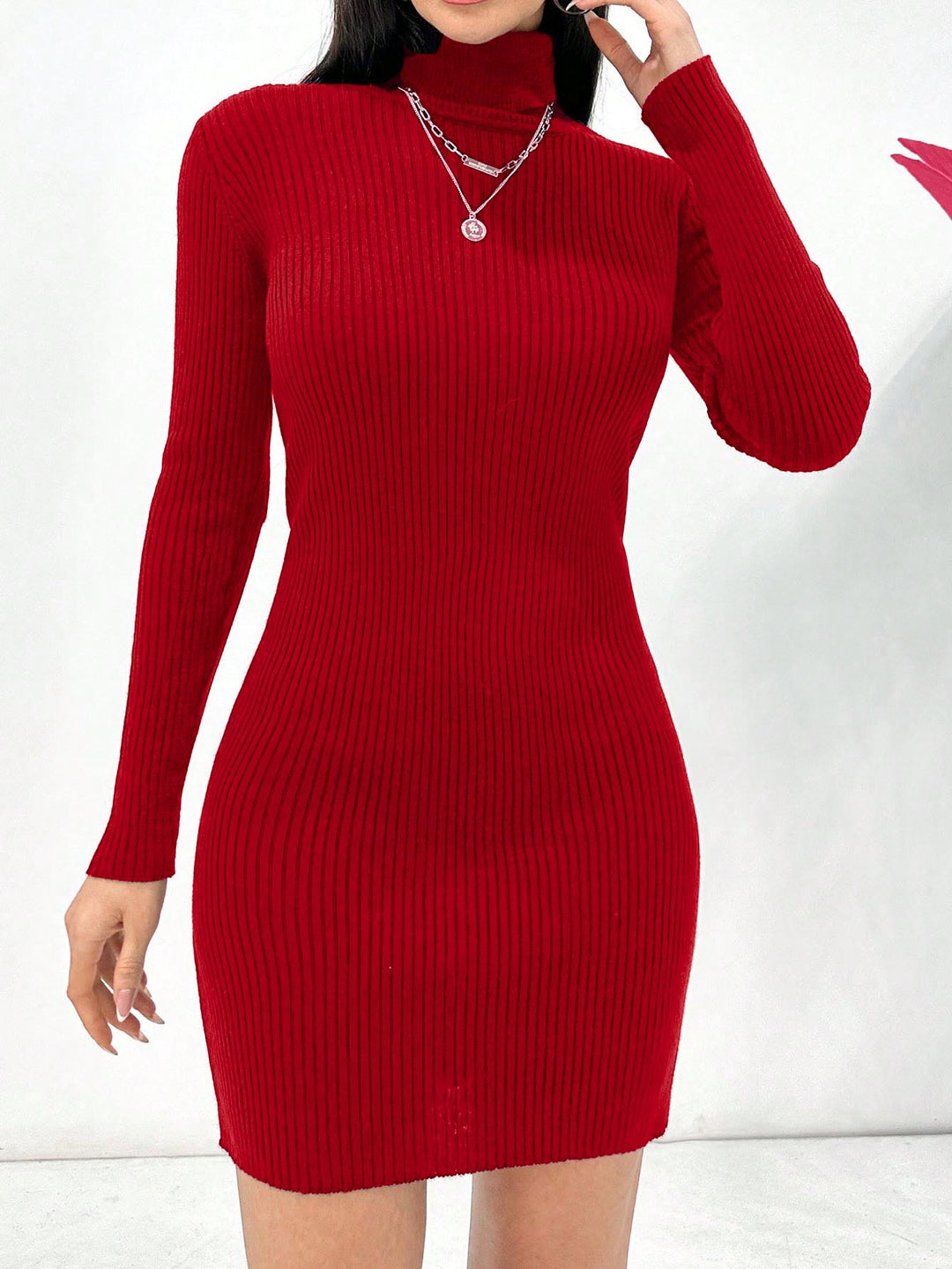 Rochie SHEIN, vișiniu