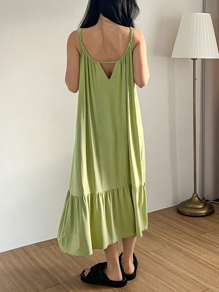 Rochie midi Shein, verde