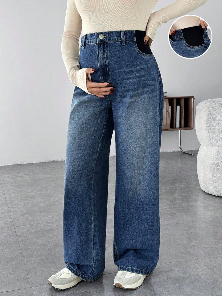 Jeans SHEIN, albastru