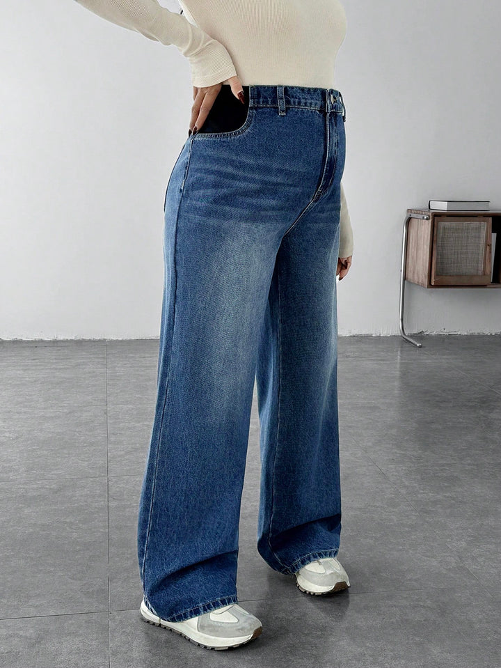 Jeans SHEIN, albastru