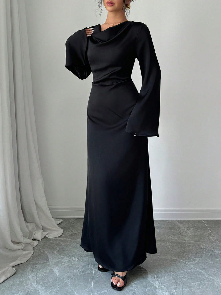 Rochie maxi SHEIN, negru