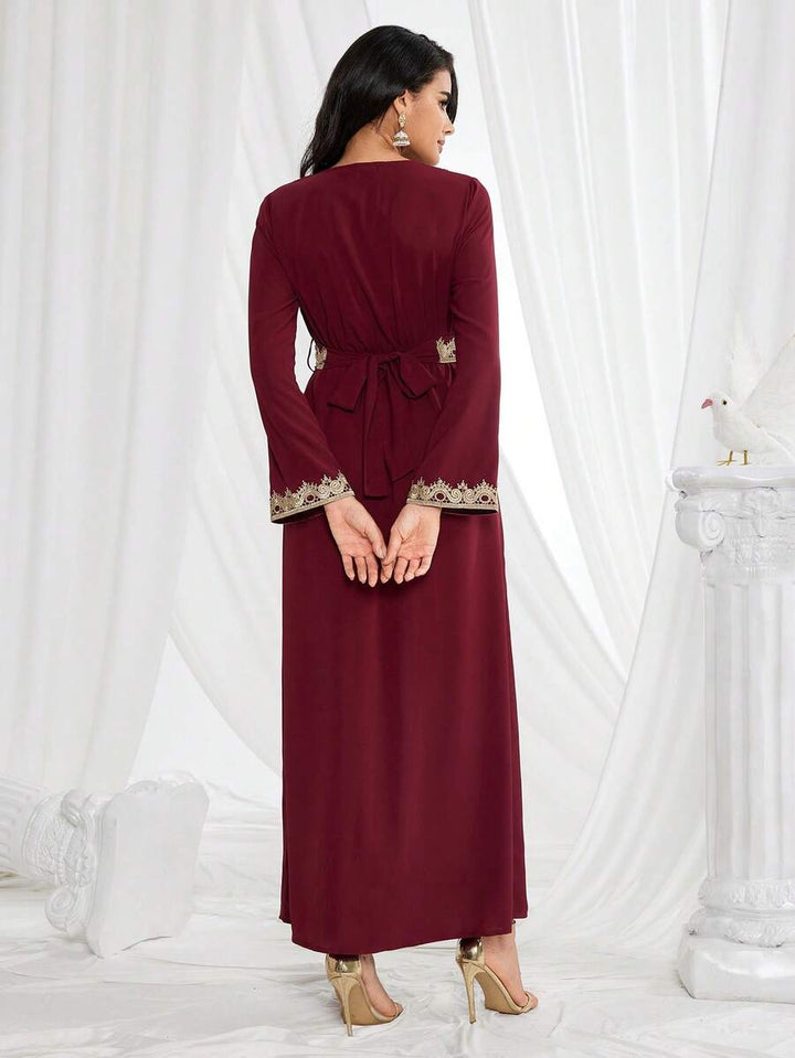 Rochie maxi SHEIN, vișiniu