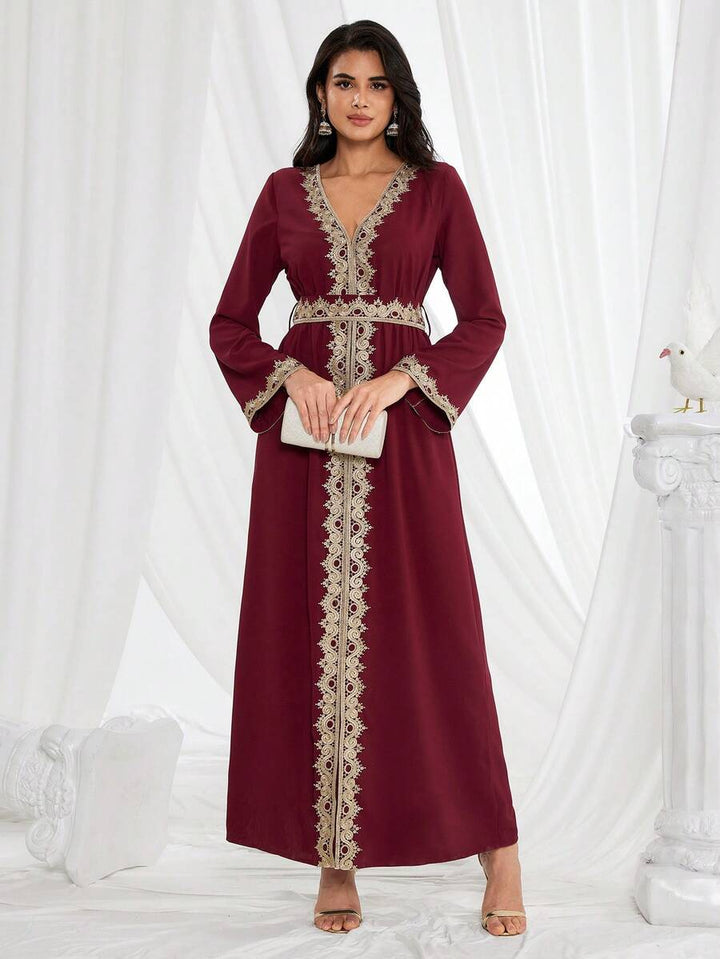 Rochie maxi SHEIN, vișiniu