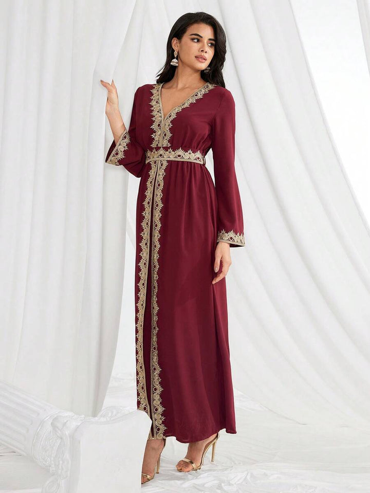 Rochie maxi SHEIN, vișiniu