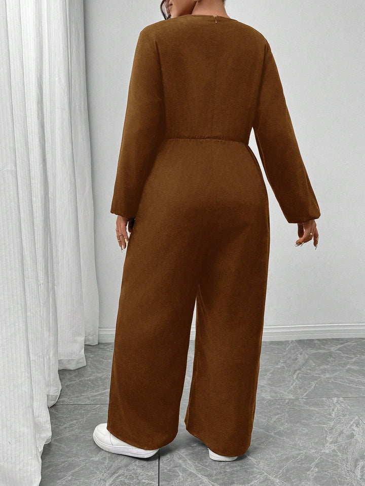 SHEIN kantáros nadrág, khaki