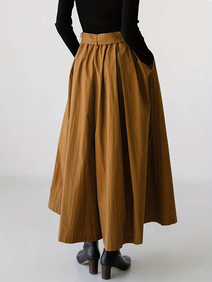 Pantaloni SHEIN, maro