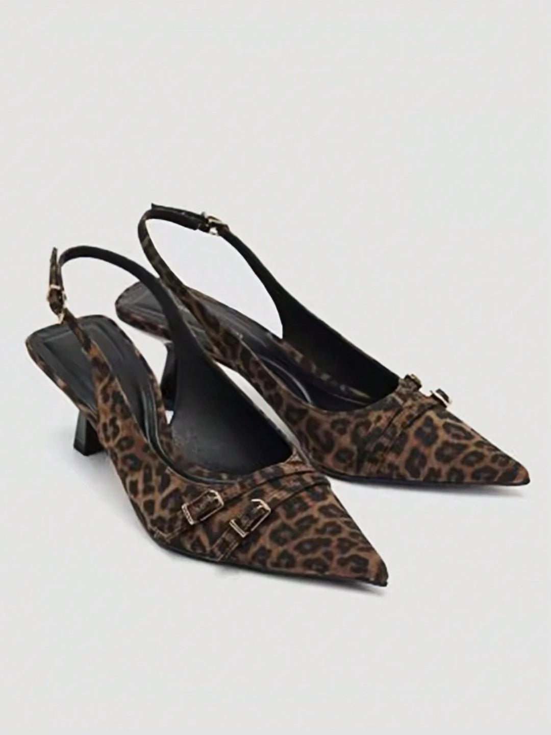 Pantofi cu toc SHEIN, maro