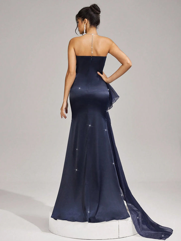 Rochie de ocazie SHEIN, albastru