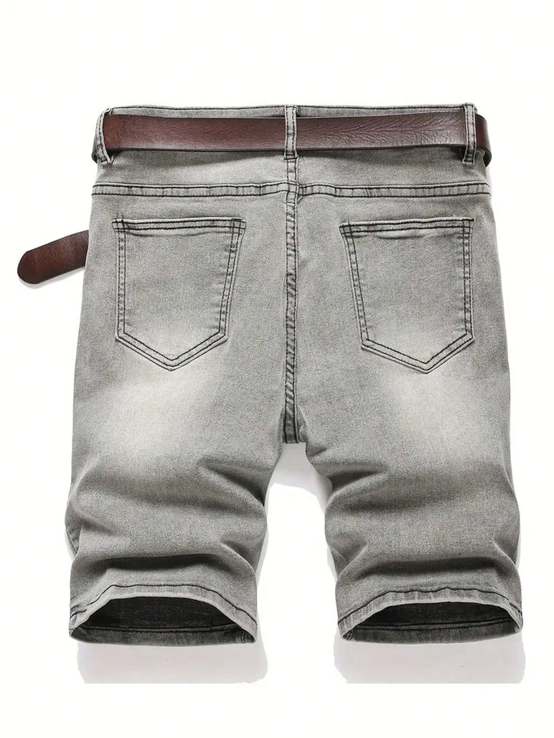 Pantaloni scurți de blugi SHEIN, gri