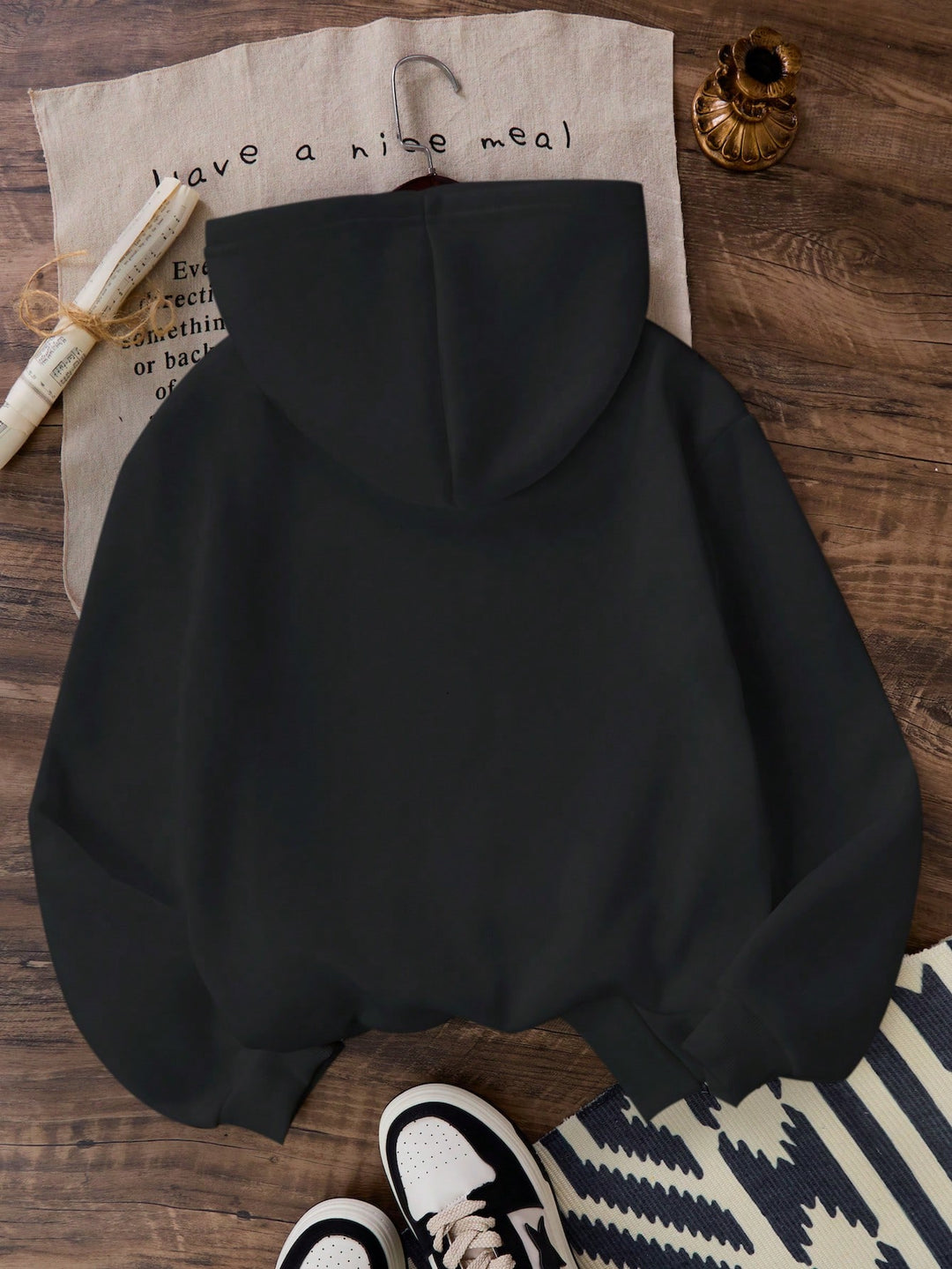 Hanorac SHEIN, negru