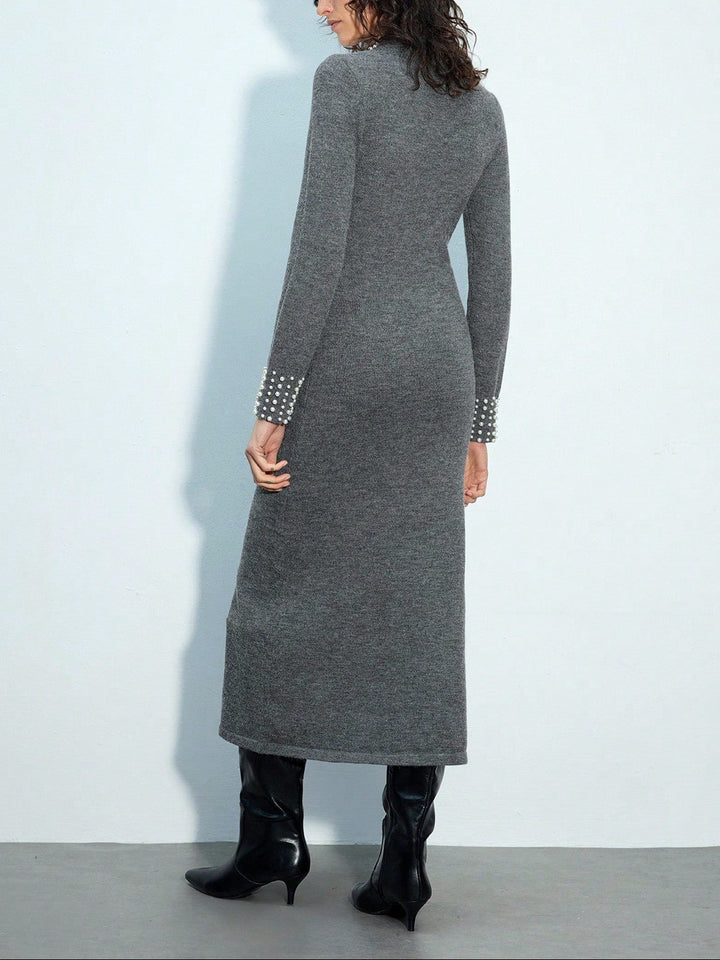 Rochie maxi Shein, gri