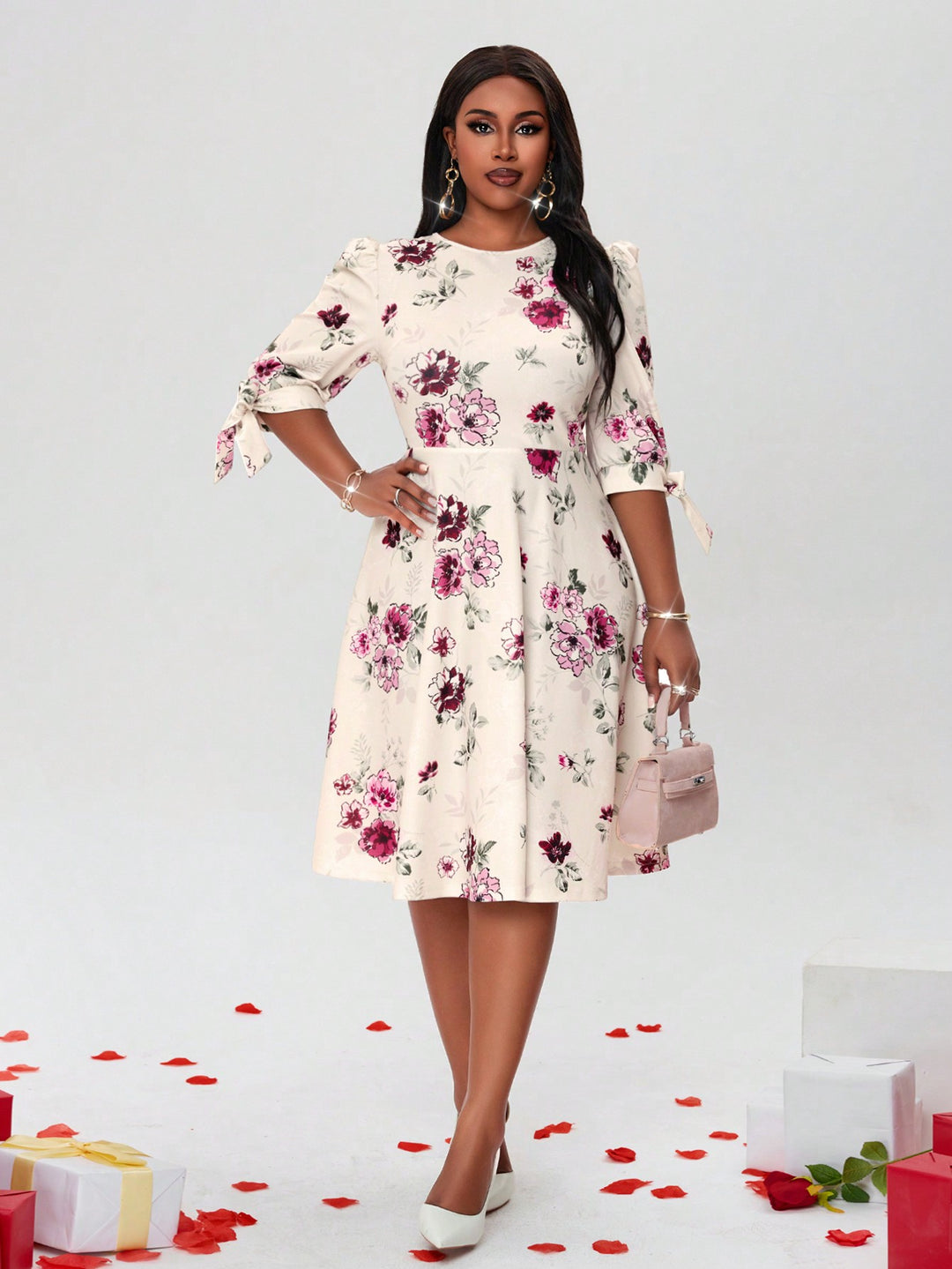 Rochie SHEIN, mix culori