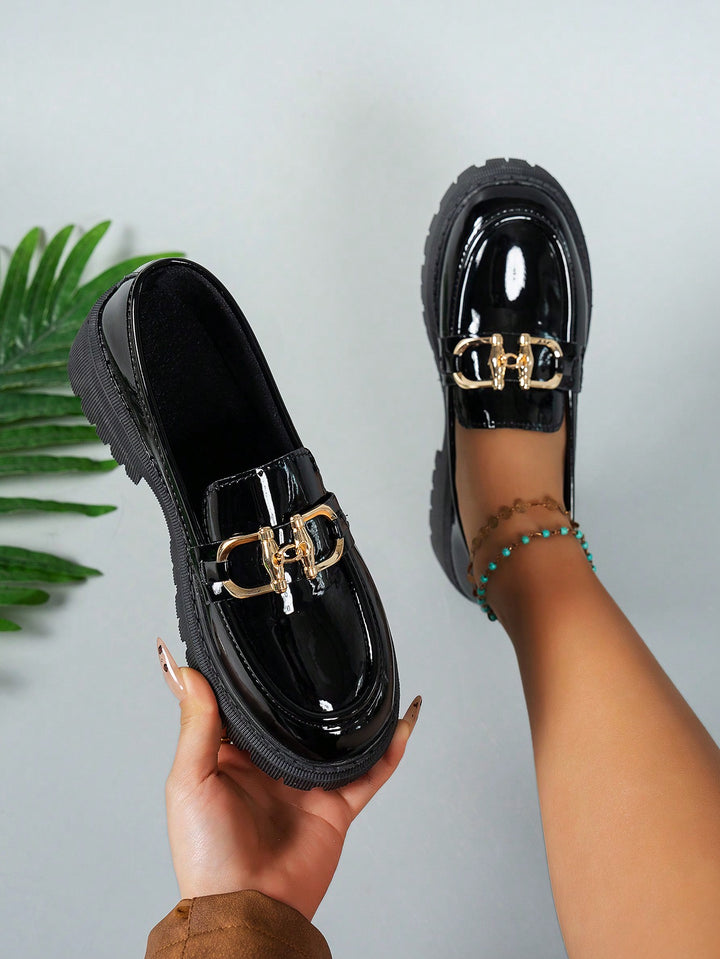 Mocasini SHEIN, negru