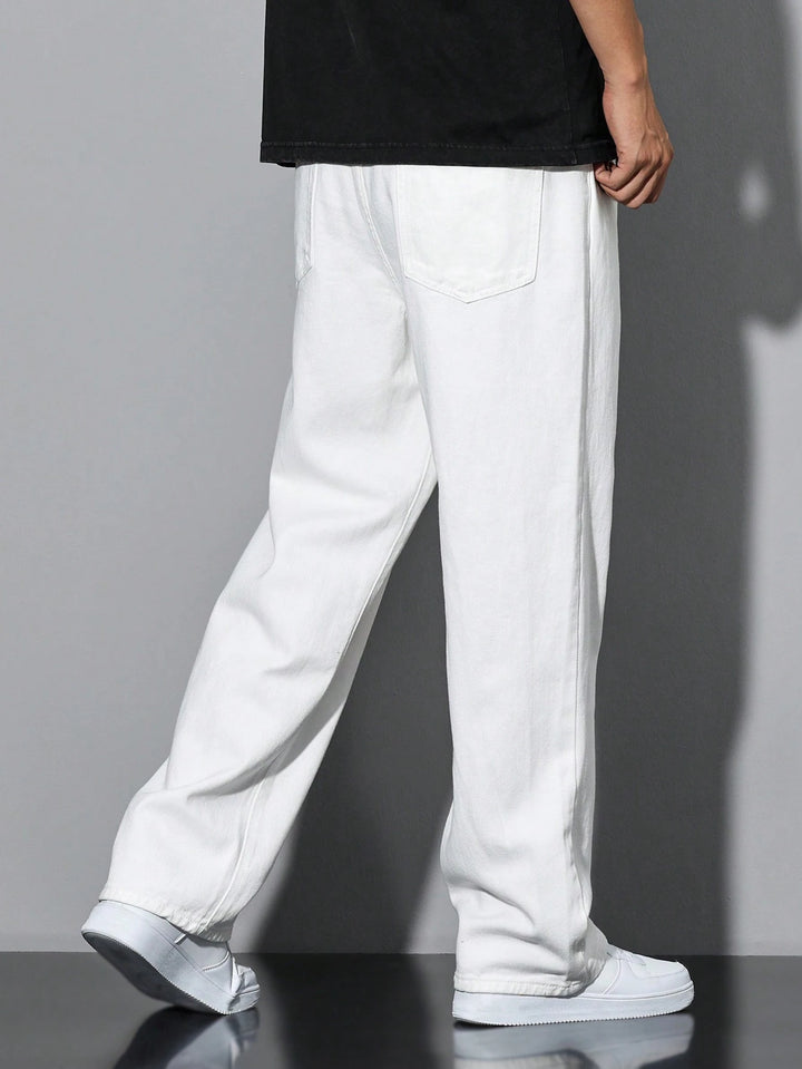 Jeans SHEIN, alb